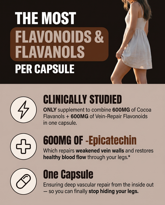 Klarea VeinEase Cocoa Flavonoid