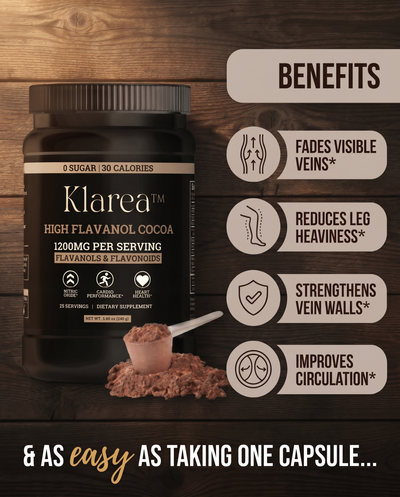 Klarea VeinEase Cocoa Flavonoid